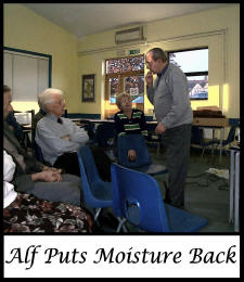 Alf puts moisture back