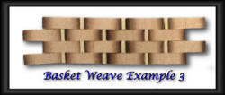 Basket weave example 3