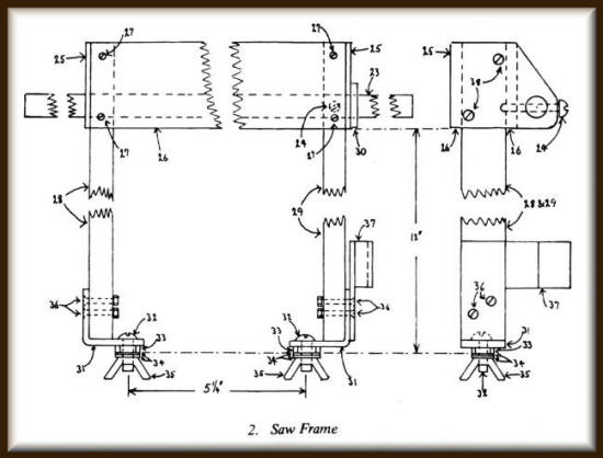 Illustration 2 the saw frame 4