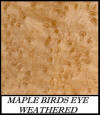 Maple birdseye Weathered - Acer Saccharum